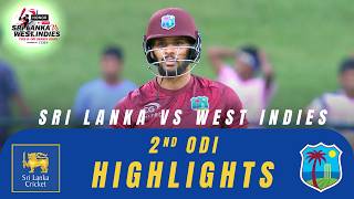 2nd ODI  Highlights  West Indies Tour Of Sri Lanka  23rd October 2024 [upl. by Antonio453]