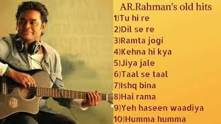 Best Of AR Rahman 💝 AR Rahman Old Hits  AR Rahman Hits Bollywood Songs  AR Rahman Best Songs [upl. by Dode245]