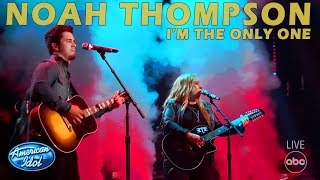 Noah Thompson Duet with Melissa Etheridge Im The Only One During American Idol 2022 Finale [upl. by Greta]