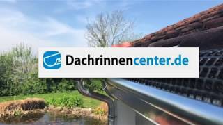 Dachrinne ohne löten  Dachrinnencenterde [upl. by Eppesiug]