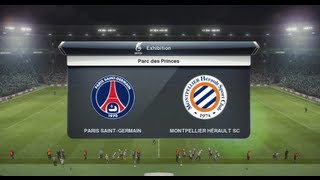 Paris SG  Montpellier HSC PES 2013  Ligue 1 20122013 30ème Journée  CPU Vs CPU [upl. by Syramad669]