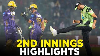 2nd Innings Highlights  Lahore Qalandars vs Quetta Gladiators  Match 4  HBL PSL 9  M2A1A [upl. by Belford]