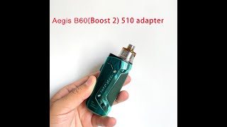 momovapingcom review of the Aegis b60 boost 2 510 adapter [upl. by Furlani]