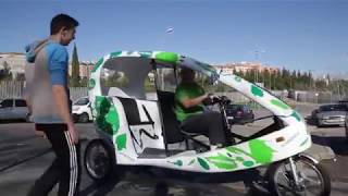 Trica Green Power VeloTaxi From ZZMERCK [upl. by Saucy]