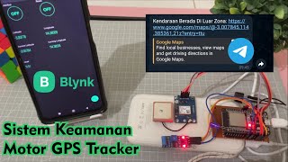 Order Pembuatan Program ESP32 Project GPS Tracker Berbasis IoT dengan Blynk dan Telegram Bot [upl. by Sicular]