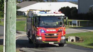 QFRS 649A and 641A responding  641S proceeding Brassall and Loganlea [upl. by Onaimad]