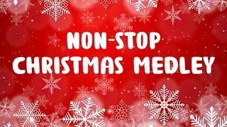 Non Stop Christmas Songs Medley  Merry Christmas 2023  Best Christmas Music Playlist [upl. by Branen]