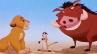 Timon Pumbaa amp Simba  Hakuna Matata  lyrics [upl. by Jackqueline]