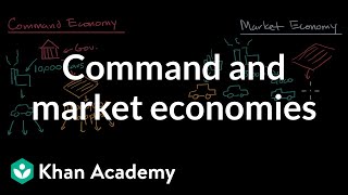 Command and market economies  Basic economics concepts  AP Macroeconomics  Khan Academy [upl. by Elletnohs]