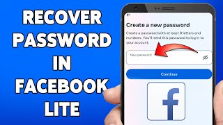 How To Recover Password In Facebook Lite If Forgot 2024  Reset Password On FB Lite App [upl. by Eseilanna383]