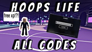 ALL WORKING CODES FOR HOOPS LIFE MAY 2023 FREE XP [upl. by Haisoj]