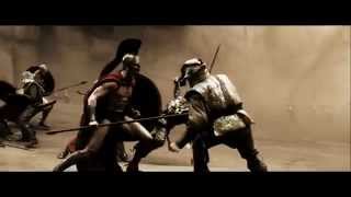 300  First Battle Scene 1080p  60FPS [upl. by Ellerret]