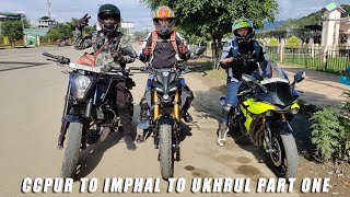 A WEEKEND RIDE TO BEAUTIFUL UKHRUL PART 1  CHURACHANDPUR TO IMPHAL TO UKHRUL [upl. by Emoraj94]