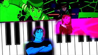 Ben 10 Alien Force  Intro Theme Extended Piano Cover [upl. by Arlyne]