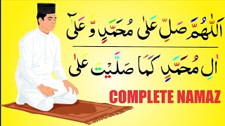 Namaz Salah  Complete Namaz  Sana Attahiyat Durood Sharif  Dua  namaz ka tarika Part 667 [upl. by Martine]