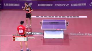 WTTC 2013 Highlights Timo Boll vs Ma Long 14 Final [upl. by Ecnarwal]