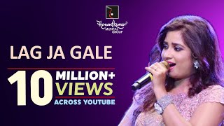 Shreya Ghoshal sings Lag Ja Gale Once More with Symphony Orchestra of Hemantkumar Musical Group [upl. by Gnoy]