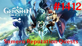 Genshin Impact Walkthrough Part 1412  Sumeru Reputation Quests 7 No Commentary [upl. by Clementia766]