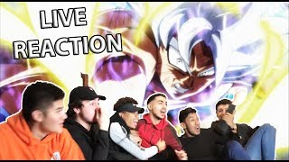 GOKU ULTRA INSTINCT FULL POWER VS JIREN  DRAGON BALL SUPER 130  LIVE REACTION FR [upl. by Malti]