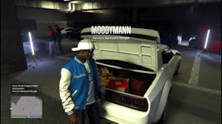 Moodymann  Kennys Backyard Boogie  FREE RecordLP  GTA 5 online [upl. by Eyahc730]