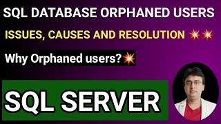 SQL SERVER DATABASE ORPHANED USERES ISSUES FIXED IN VERY EASY METHOD Tech amp Art Session 9 [upl. by Yruoc]