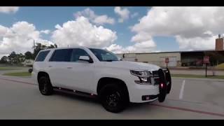 Emergency Vehicle Specialists 2017 Chevy Tahoe PPV Demo [upl. by Rabbaj370]