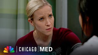 Asher’s Patient Got Pregnant in an Attempt to Save Her Mom  Chicago Med  NBC [upl. by Tanitansy192]