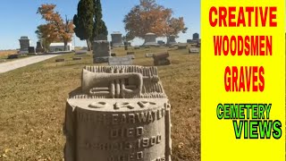 Spectacular Woodmans tombstone art [upl. by Persas805]