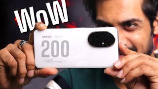 Honor 200 Unboxing amp First IMPRESSIONS 🔥 Crazy CAMERA ⚡⚡ [upl. by Lust]