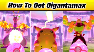 How to get gigantamax pokemons in pokemon go [upl. by Ricardama]