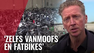 Dit gebeurt met weggeknipte fietsen bij het fietsdepot [upl. by Cassey]