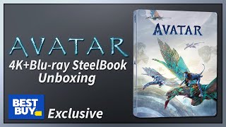 Avatar Best Buy Exclusive 4K2D Bluray SteelBook Unboxing [upl. by Clements]