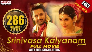 Srinivasa Kalyanam Hindi Dubbed Full Movie With English Subtitles  Nithiin Rashi Khanna Nandita [upl. by Nesyaj]