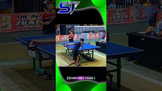 Backhand Backhand Backhand Attacks sports worldtabletennis pingpong shorts [upl. by Converse]