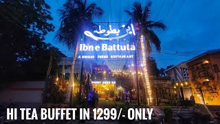 Sab se sasta Hi Tea Buffet  Ibn e Batuta Restaurant Karachi  passionbyrehanghori16 [upl. by Htenek]