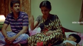 Santhanam Comedy Scene With Wife  quotMandhira Punnagaiquot Tamil Movie [upl. by Hpseoj43]