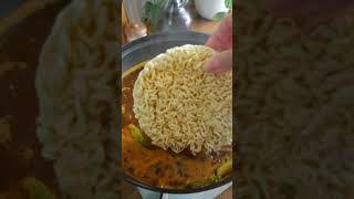 Mushroom instant ramen [upl. by Ahsial]