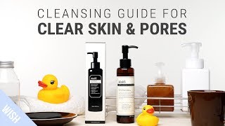 The Perfect Cleansing Tutorial  KLAIRS Gentle Black Deep Cleansing Oil Gentle Black Cleansing Puff [upl. by Barris279]