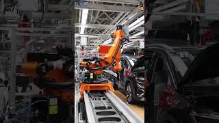 KUKA robots automatic assembly of automotive seats [upl. by Namus164]