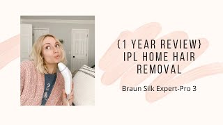 BRAUN SILK PRO EXPERT 3  1 YEAR REVIEW [upl. by Odysseus436]