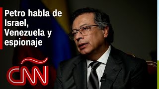 Entrevista a Petro presidente de Colombia acusa a Israel de genocidio y no reconoce a Maduro [upl. by Watt]