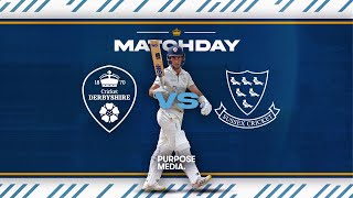 🔴 LIVE  Derbyshire vs Sussex Day Three [upl. by Nosirrag447]