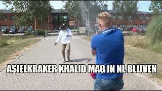 Asielkraker Khalid mag in Nederland blijven [upl. by Nospmoht]