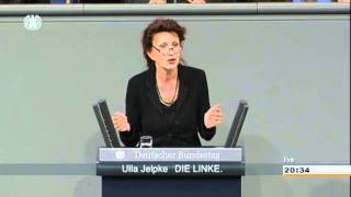 Ulla Jelpke DIE LINKE Schluss mit der Verharmlosung des Rechtsextremismus [upl. by Enirac]