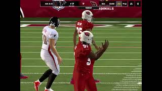 Madden Mobile Cardinals vs Falcons [upl. by Ykciv]