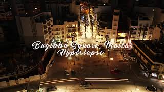 Bugibba square Malta  Hyperlapse [upl. by Ainolopa]