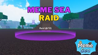 How To Do Raids in Meme Sea  Meme Sea Raid Location [upl. by Onidranreb]