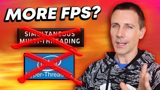 Can Turning OFF Hyperthreading or SMT Give you MORE FPS [upl. by Lerrej]