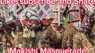 Makishi Dancers arrive at the Mize Capital in their Masquerades Rich culture of the Luvale people 🔥 [upl. by Artemus]