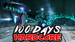 Spending 100 Days On A Modded NIGHTMARE Chasm on ARK [upl. by Filberto]